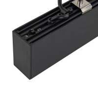 LED pendant light LUXE 40 W – linear, black, CCT - Image 3