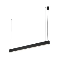 LED pendant light LUXE 40 W – linear, black, CCT - Image 5