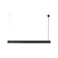 LED pendant light LUXE 40 W – linear, black, CCT - Image 8
