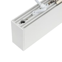 LUXE 40 W linijinis LED pakabinamas šviestuvas, baltas, CCT - Nuotrauka 3