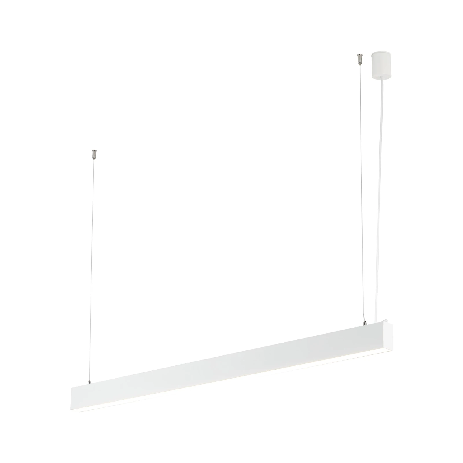 LUXE 40 W linijinis LED pakabinamas šviestuvas, baltas, CCT