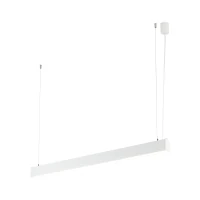 LUXE 40 W linijinis LED pakabinamas šviestuvas, baltas, CCT - Nuotrauka 5