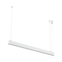 LUXE 40 W linijinis LED pakabinamas šviestuvas, baltas, CCT - Nuotrauka 6