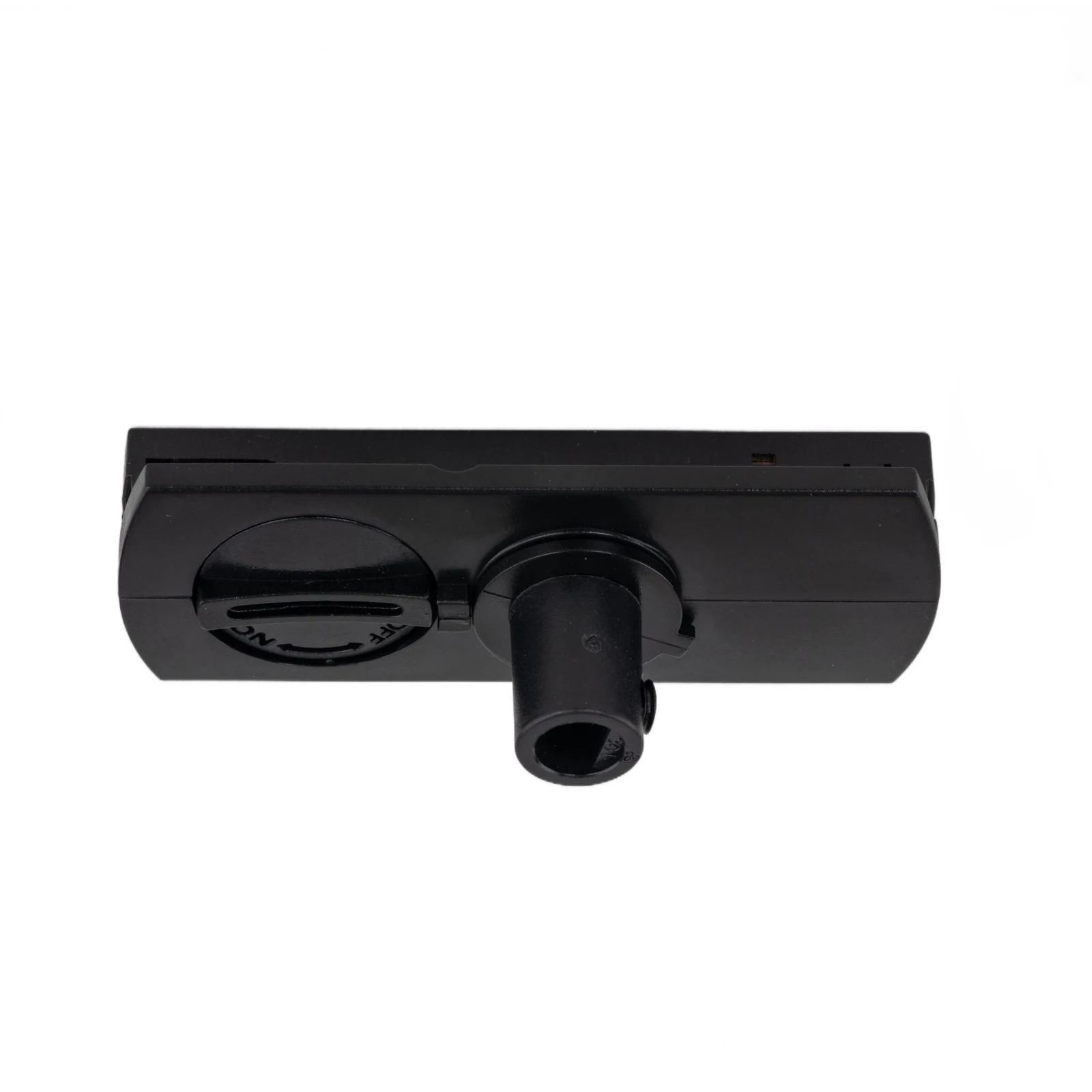 TRACER SLIM bėgelio adapteris, juodas, su fiksatoriumi