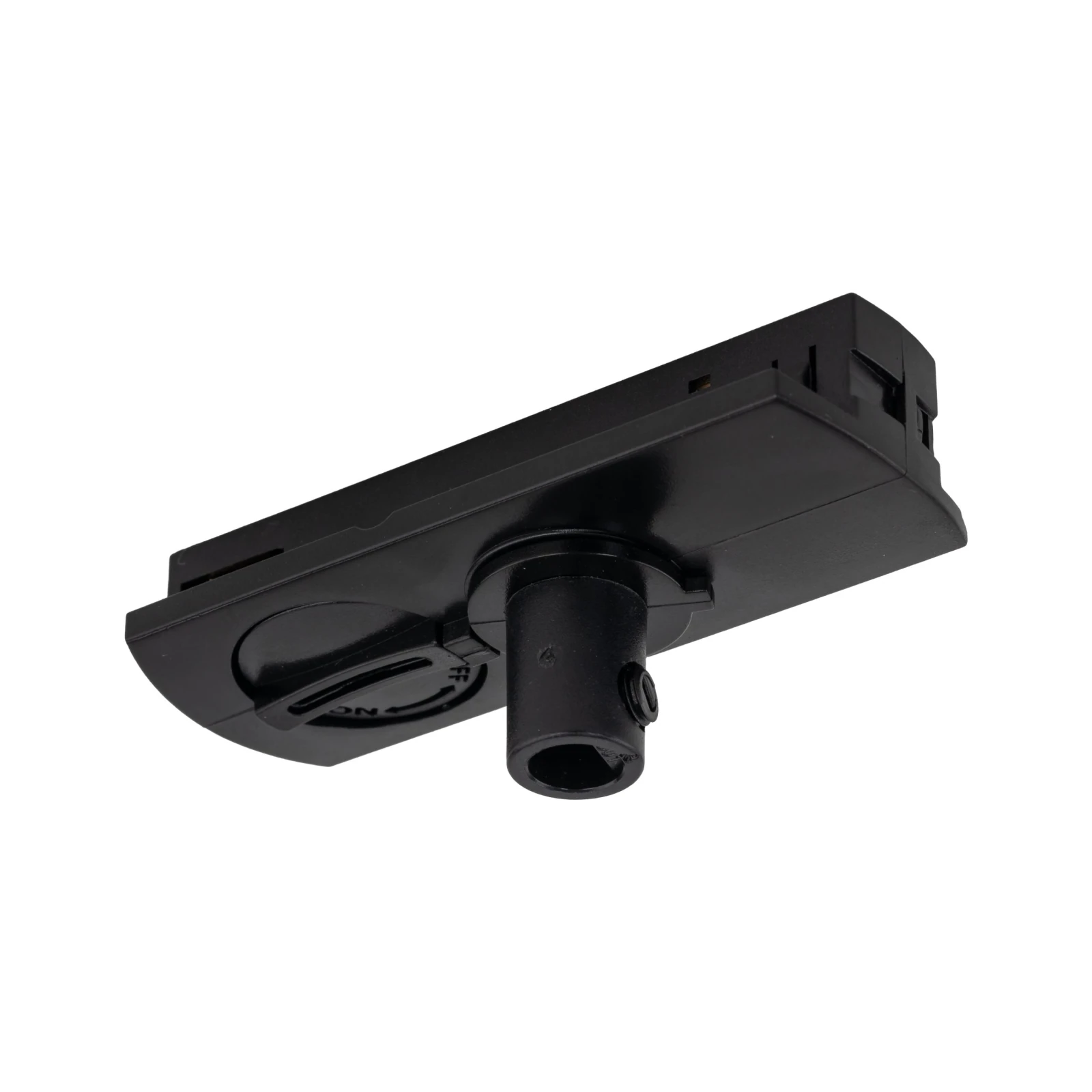 TRACER SLIM bėgelio adapteris, juodas, su fiksatoriumi