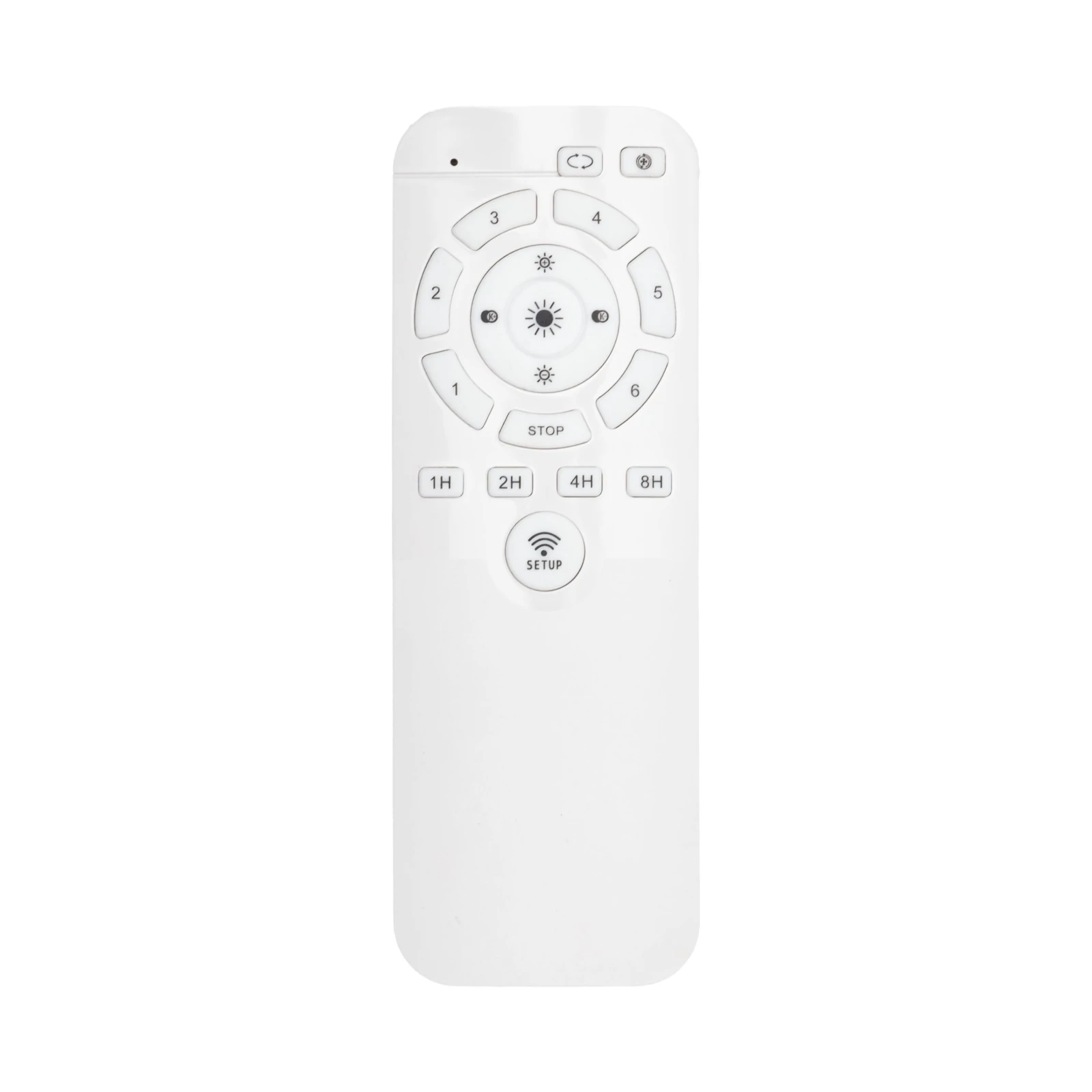 BREEZE 18 W LED lubinis šviestuvas su ventiliatoriumi, baltas, CCT