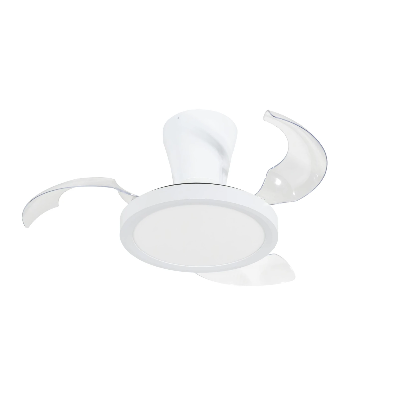 BREEZE 18 W LED lubinis šviestuvas su ventiliatoriumi, baltas, CCT