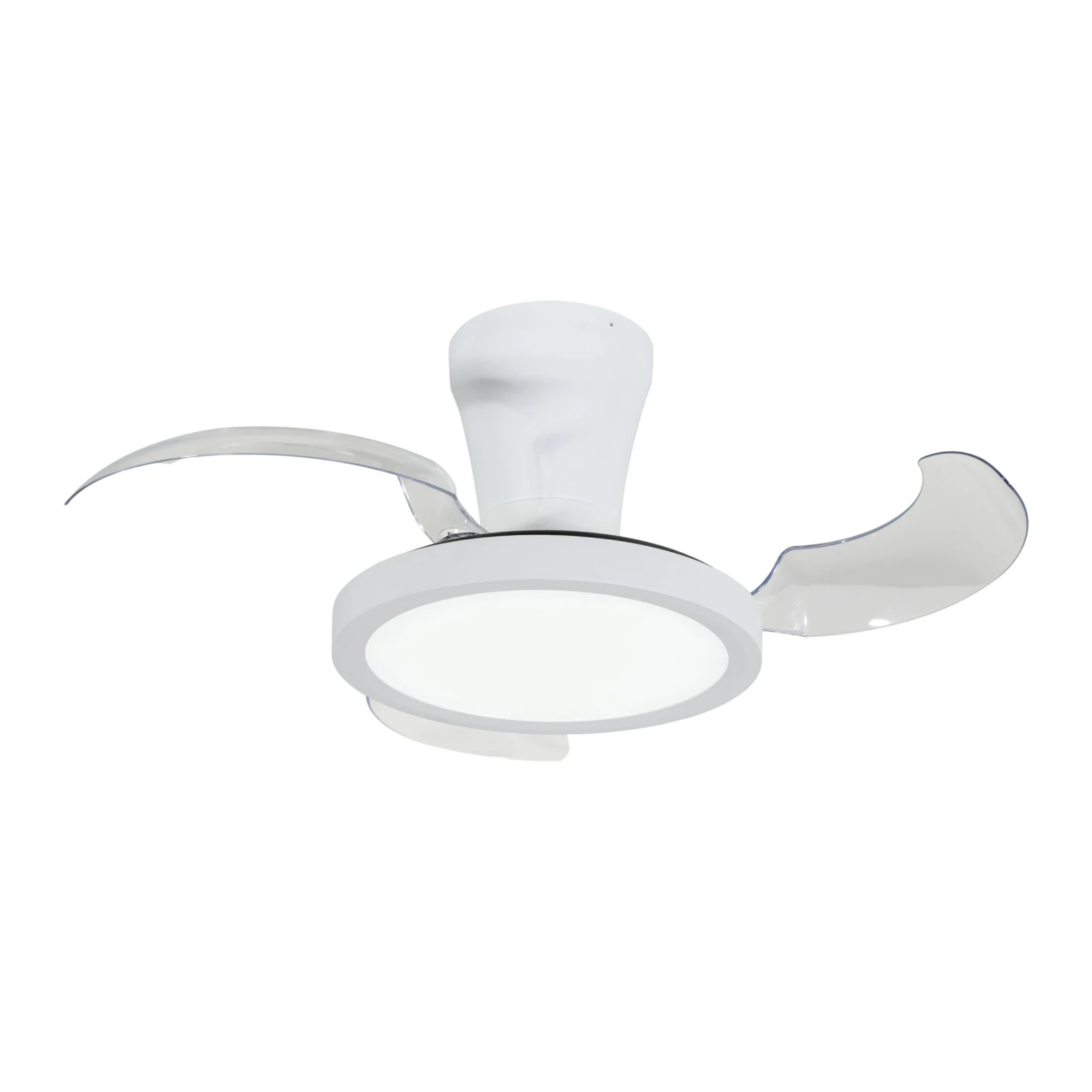 BREEZE 18 W LED lubinis šviestuvas su ventiliatoriumi, baltas, CCT