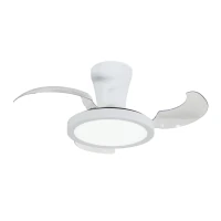 BREEZE 18 W LED lubinis šviestuvas su ventiliatoriumi, baltas, CCT - Nuotrauka 5