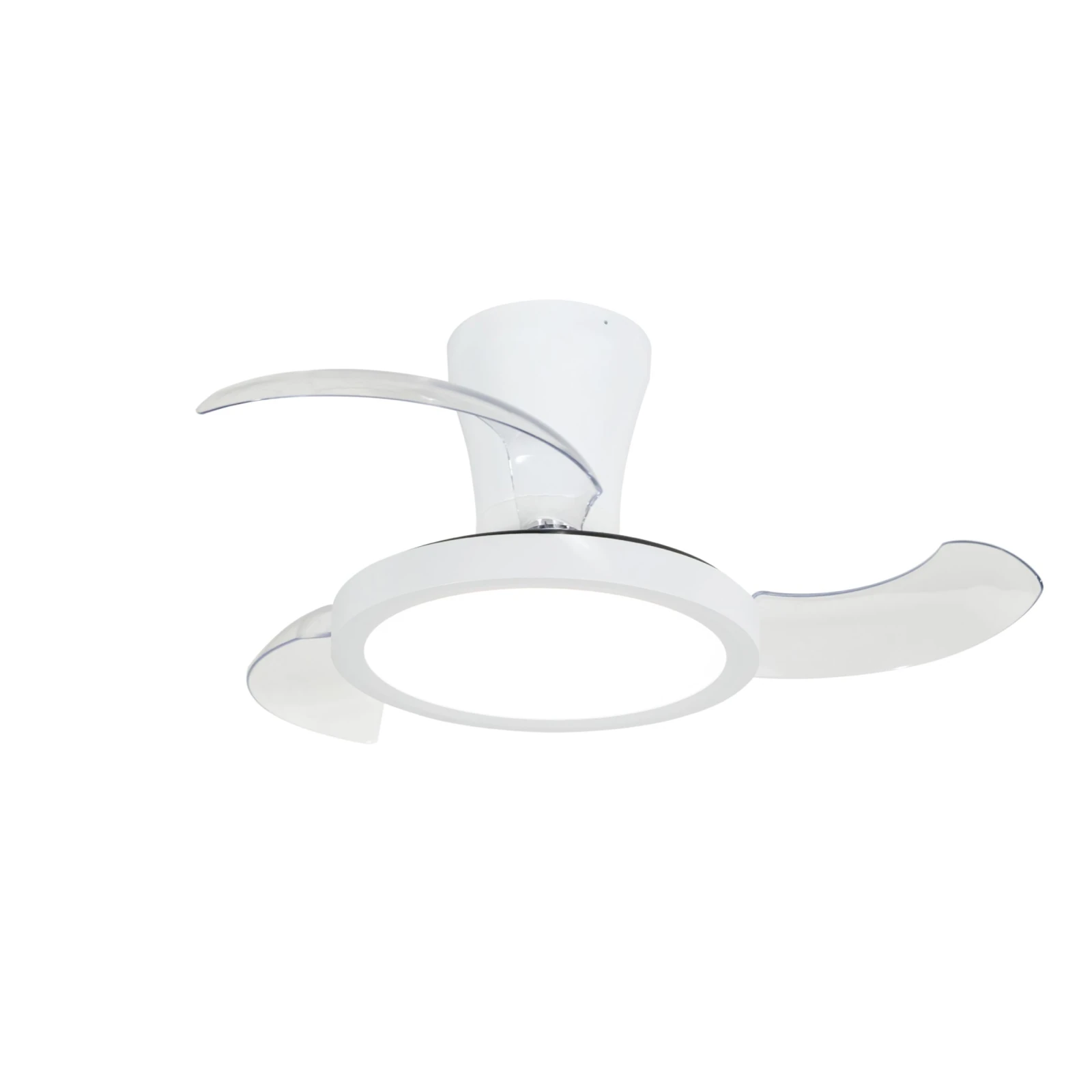 BREEZE 18 W LED lubinis šviestuvas su ventiliatoriumi, baltas, CCT