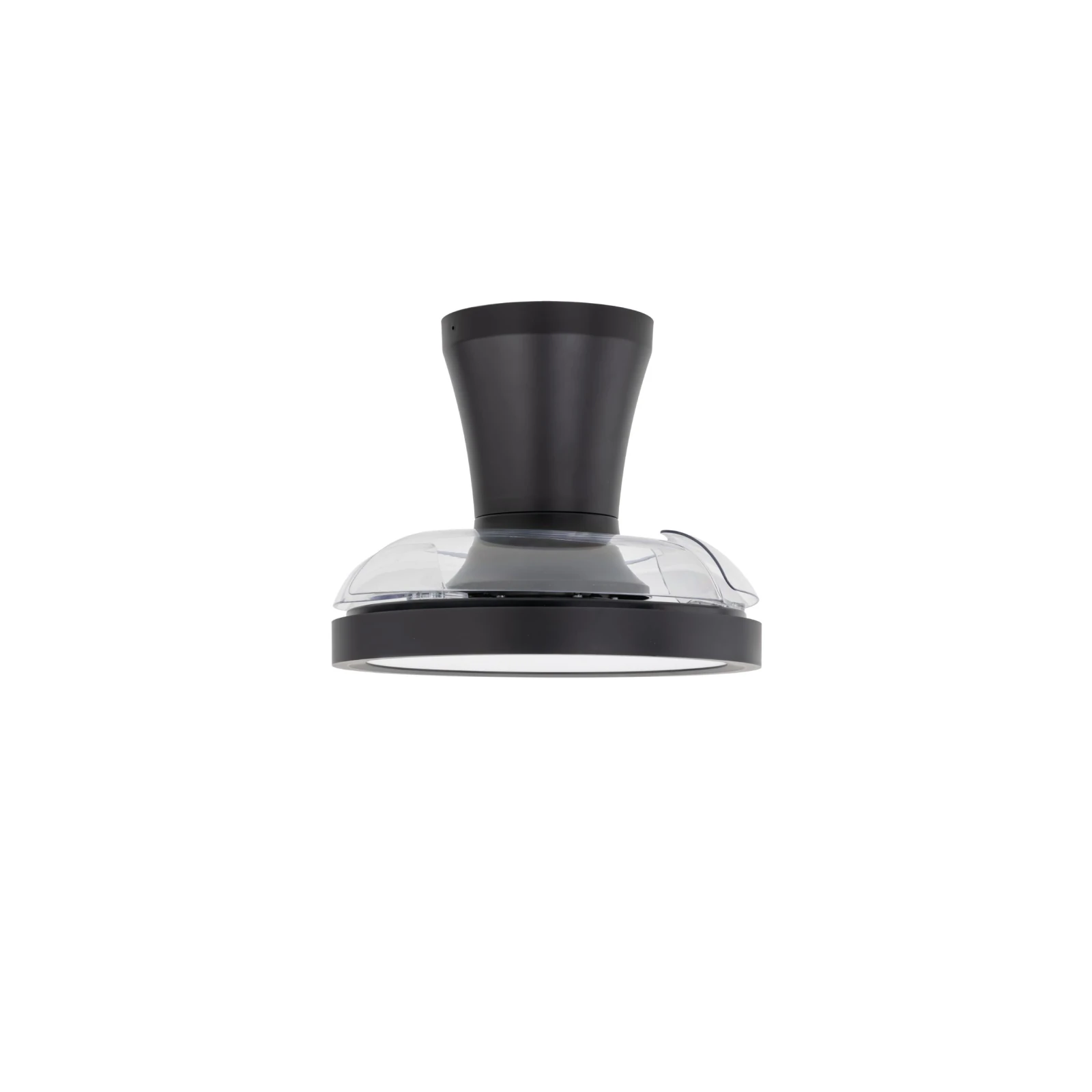 Lubinis LED šviestuvas su ventiliatoriumi BREEZE 18 W, juodas, CCT
