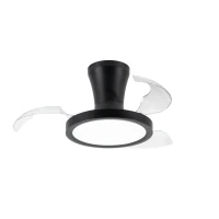 Lubinis LED šviestuvas su ventiliatoriumi BREEZE 18 W, juodas, CCT - Nuotrauka 6