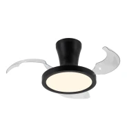 Lubinis LED šviestuvas su ventiliatoriumi BREEZE 18 W, juodas, CCT - Nuotrauka 7