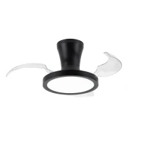 Lubinis LED šviestuvas su ventiliatoriumi BREEZE 18 W, juodas, CCT - Nuotrauka 8