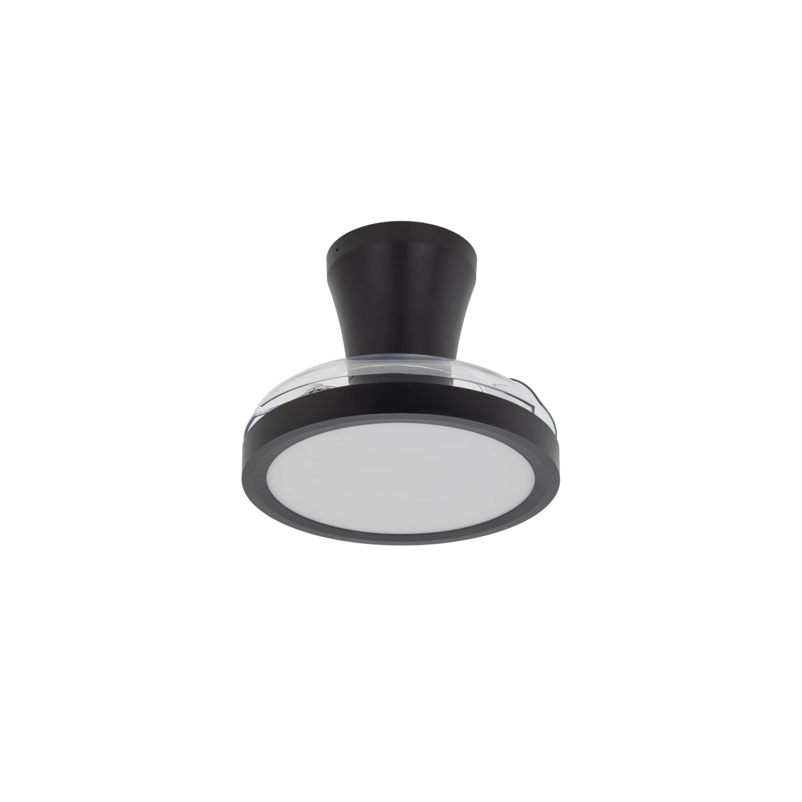 Lubinis LED šviestuvas su ventiliatoriumi BREEZE 18 W, juodas, CCT