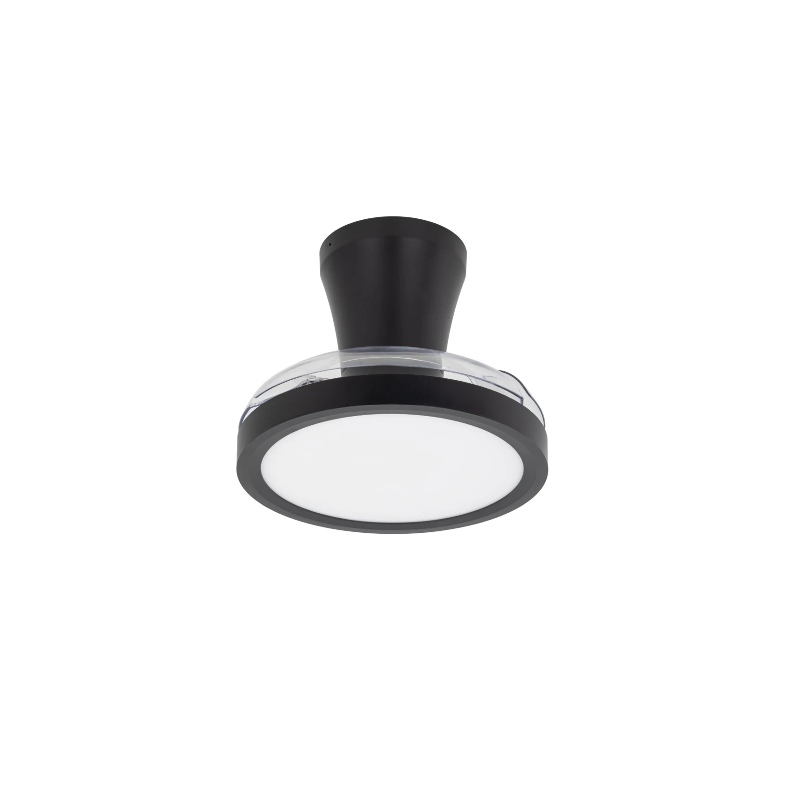 Lubinis LED šviestuvas su ventiliatoriumi BREEZE 18 W, juodas, CCT