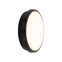 Lubinis ir sieninis LED šviestuvas SFERIS 18 W, juodas, IP54 - Nuotrauka 5