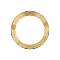 Wall spotlight 2xGU10 – black, gold accents, adjustable - Image 3