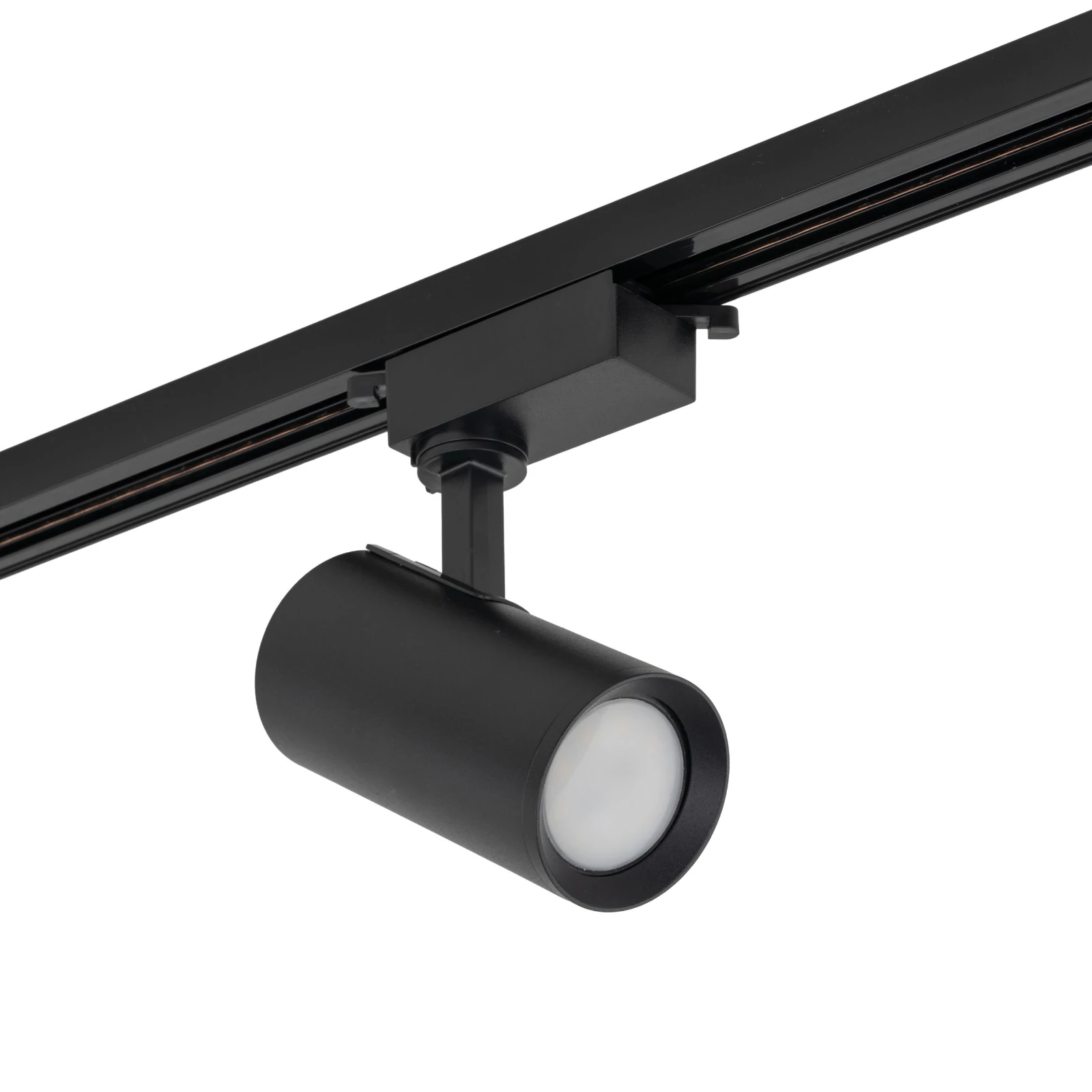 Track spotlight GU10 – black, adjustable beam angle