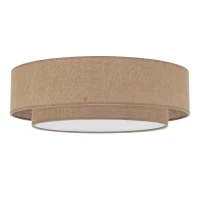 Ceiling light 4xE27 – round, beige, magnetic shade - Image 9