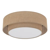 Ceiling light 4xE27 – round, beige, magnetic shade - Image 2