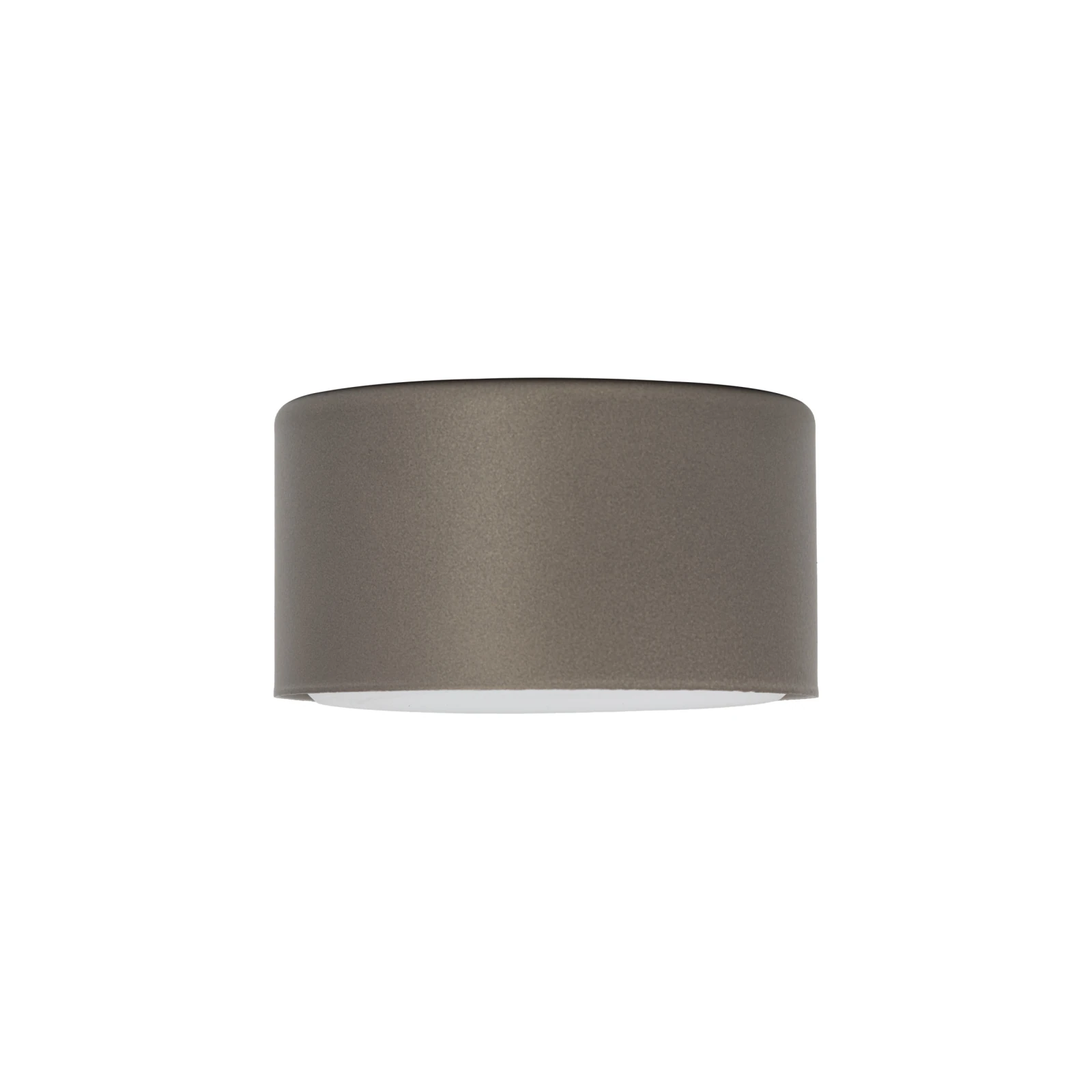 Ceiling light 11 W – round, brown, GX53 socket