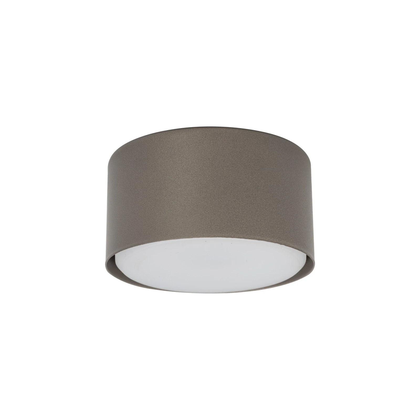 Ceiling light 11 W – round, brown, GX53 socket
