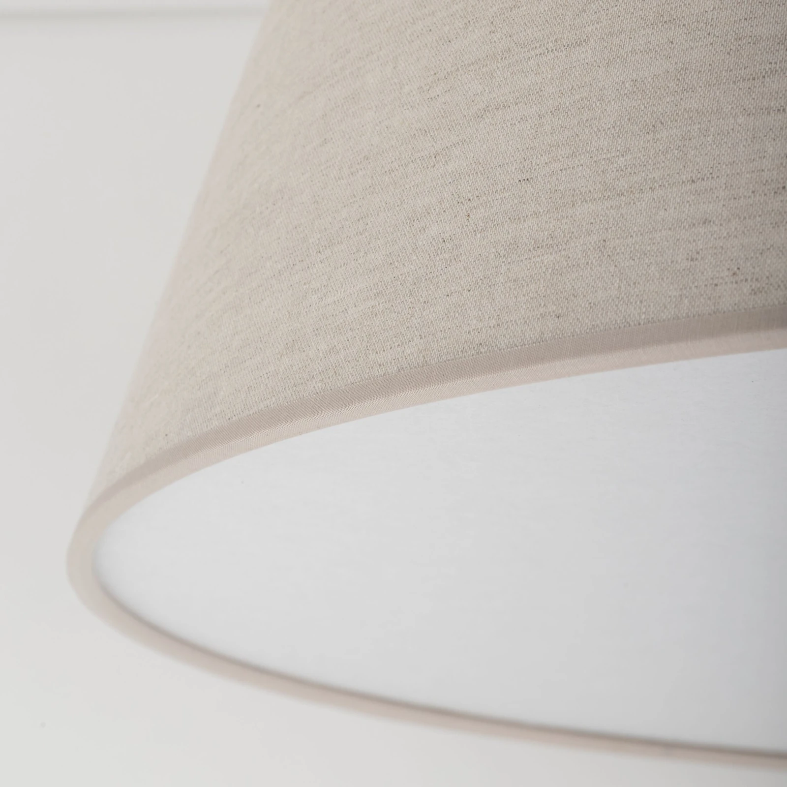 FORMO lubinis šviestuvas 50 cm, smėlio ir baltos spalvos