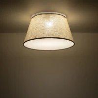 FORMO lubinis šviestuvas 38 cm, smėlio ir baltos spalvos - Nuotrauka 3