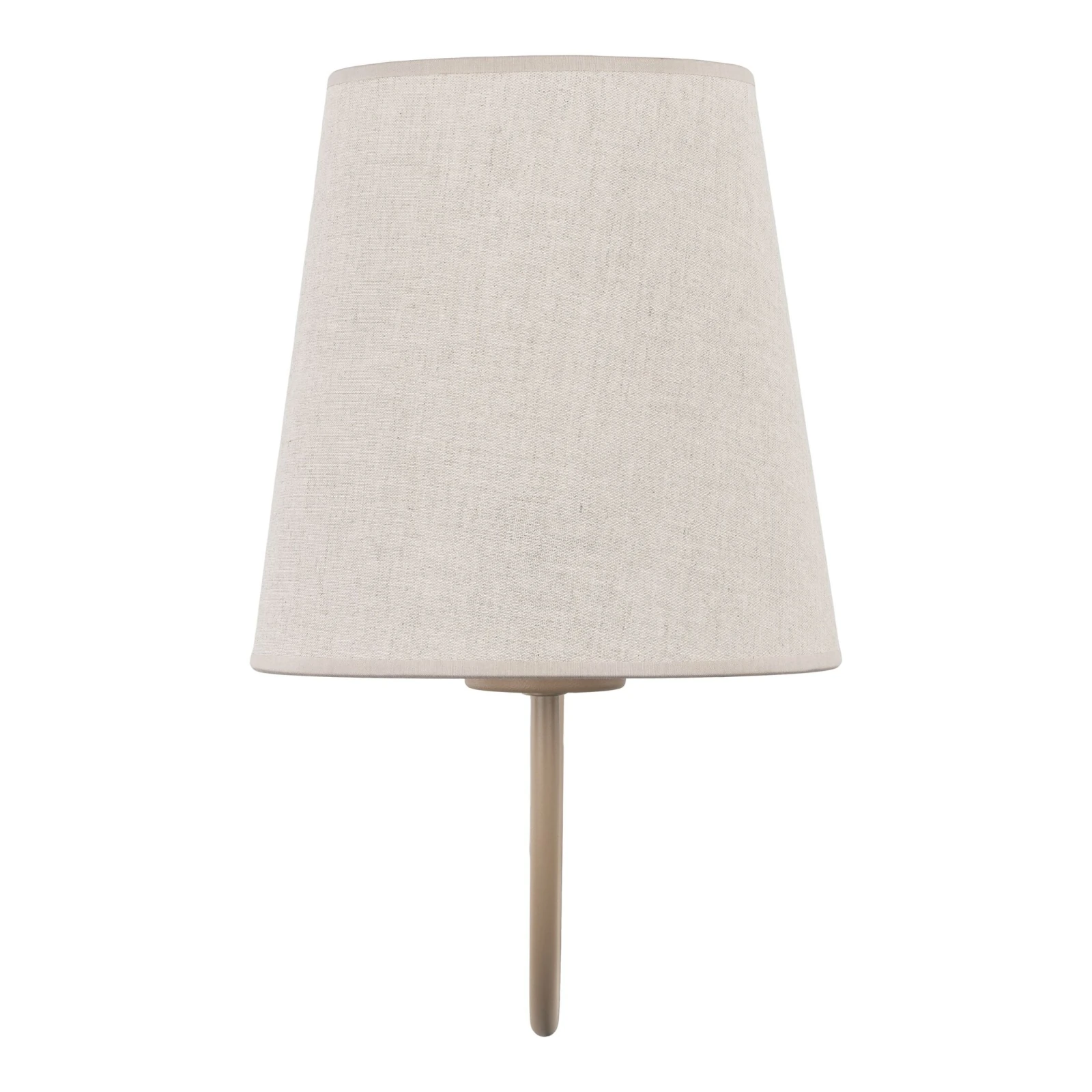CANDI wall light – beige fabric shade, classic soft glow