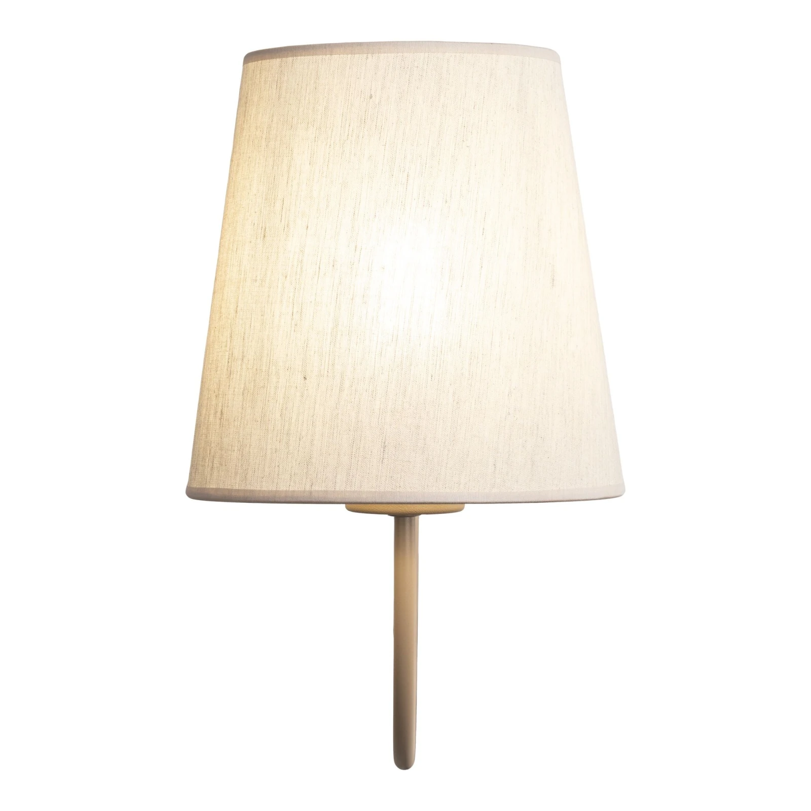 CANDI wall light – beige fabric shade, classic soft glow