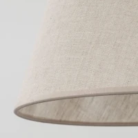 CANDI pendant light 6 lights – beige fabric shades - Image 4