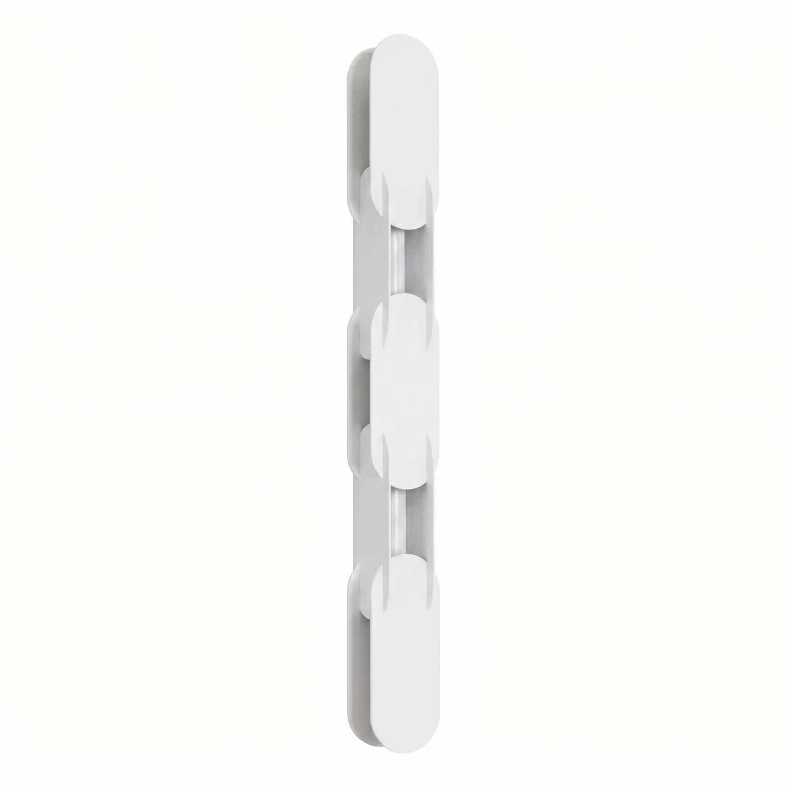 Wall lamp 91 cm – linear chain form, white, DALI dimmable