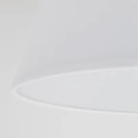 Ceiling Light FORMO 2xE27 – trapezoid white fabric shade, magnetic fit - Image 5
