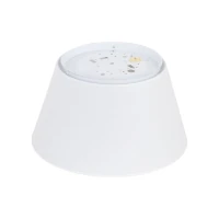 Ceiling Light FORMO 2xE27 – trapezoid white fabric shade, magnetic fit - Image 6