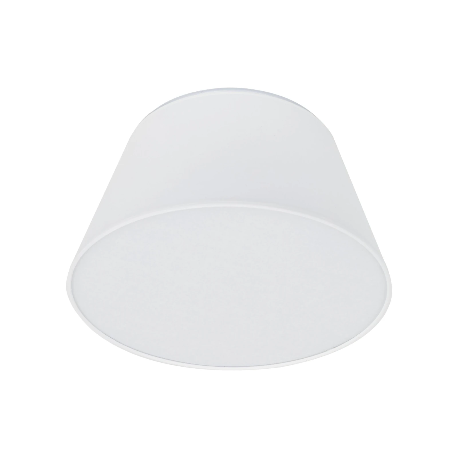 Ceiling Light FORMO 2xE27 – trapezoid white fabric shade, magnetic fit