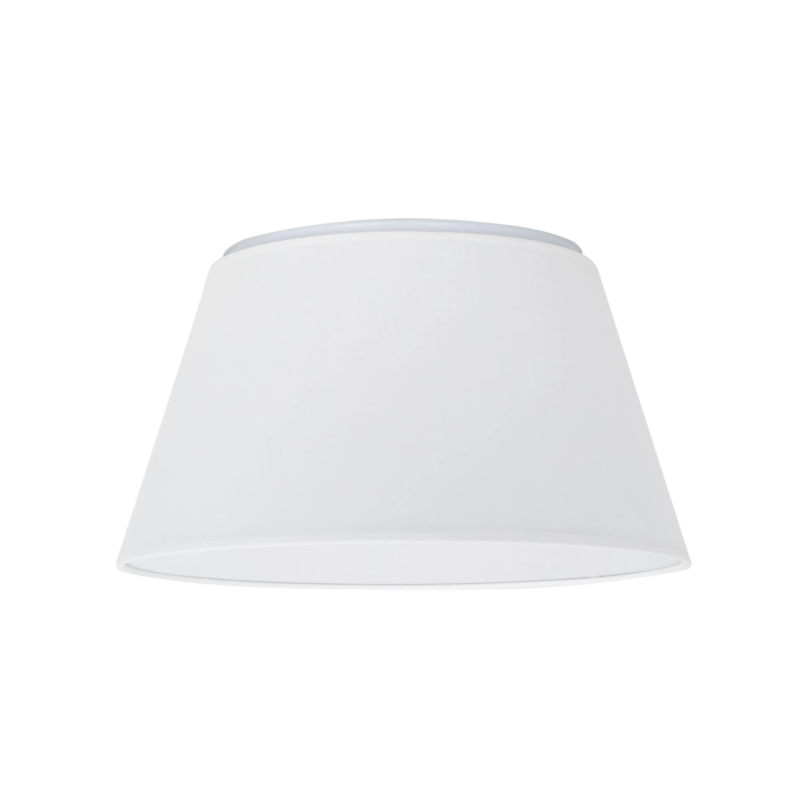 Ceiling Light FORMO 2xE27 – trapezoid white fabric shade, magnetic fit