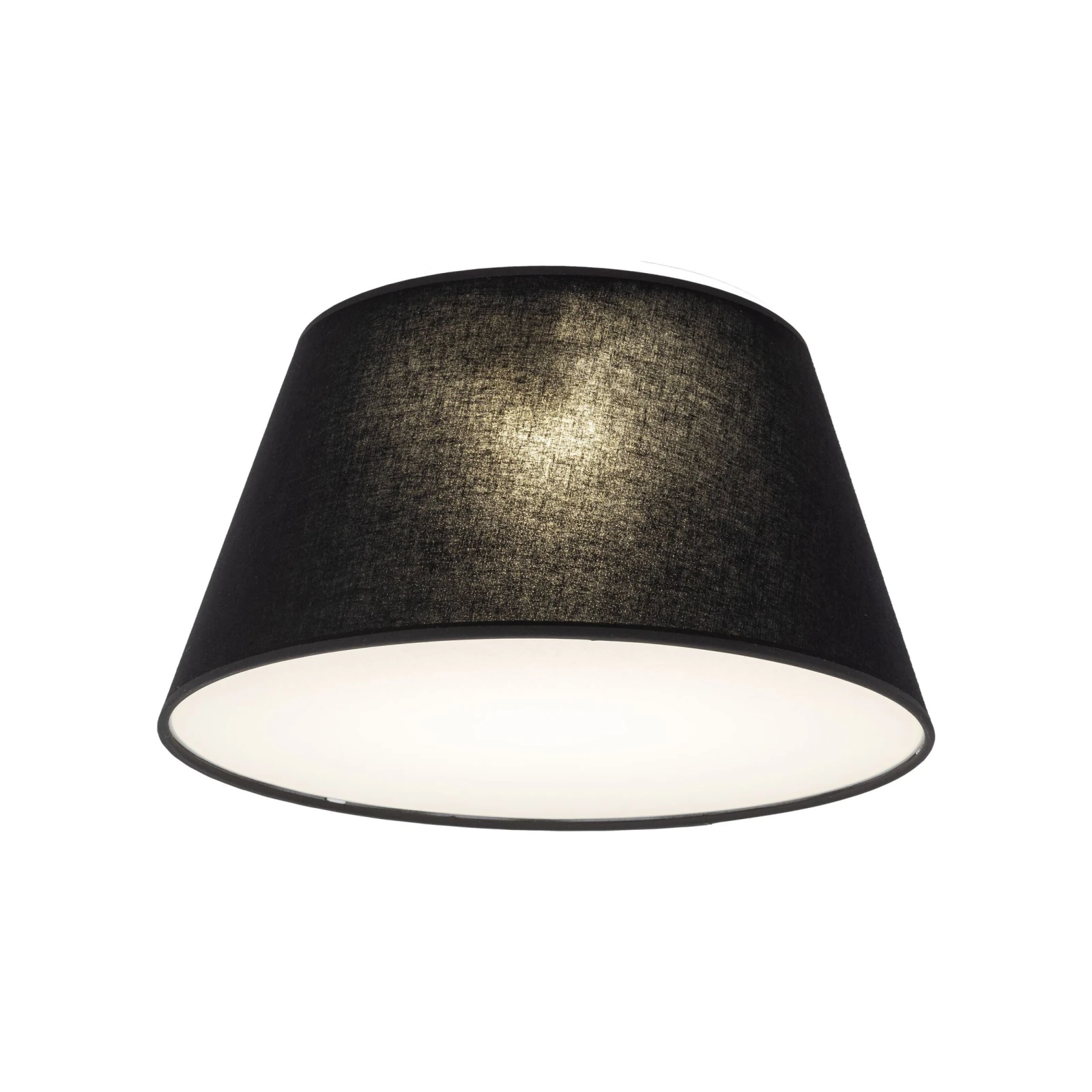 Ceiling light 2xE27 – trapeze shade, black, magnetic assembly