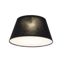 Ceiling light 2xE27 – trapeze shade, black, magnetic assembly - Image 7
