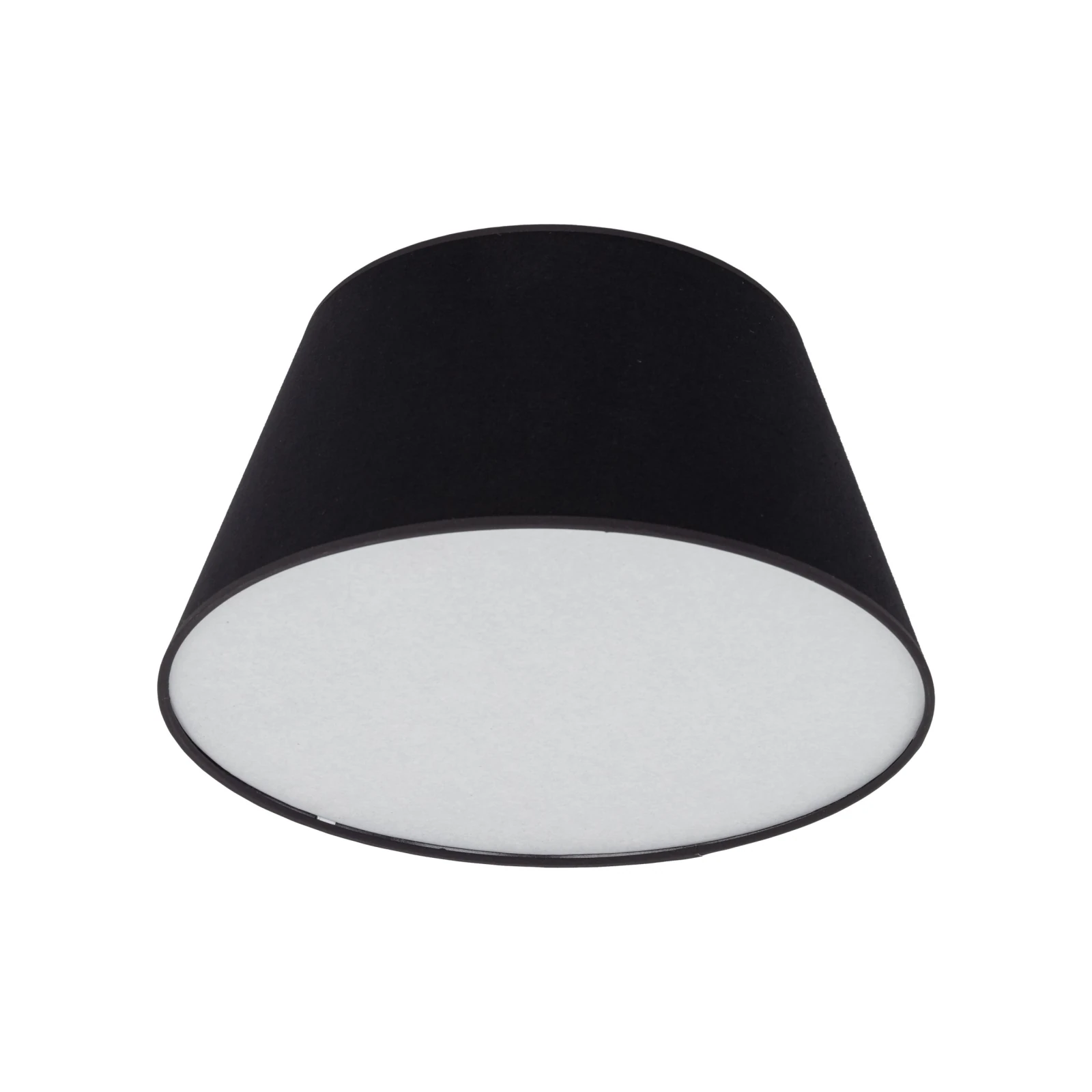 Ceiling light 2xE27 – trapeze shade, black, magnetic assembly