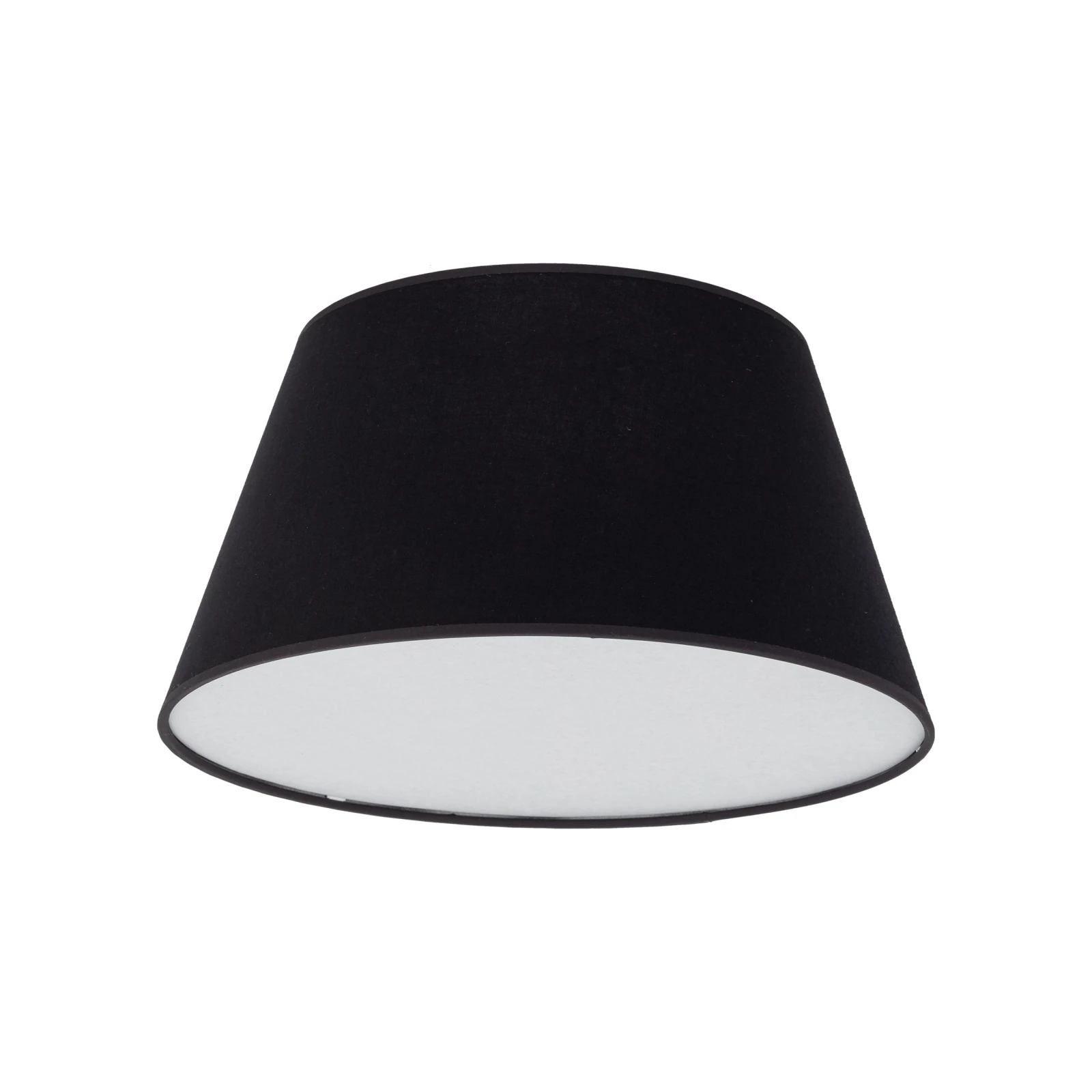 Ceiling light 2xE27 – trapeze shade, black, magnetic assembly