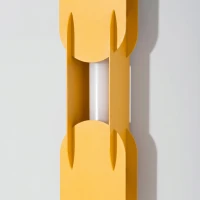 Wall lamp 91 cm – linear, yellow, Push Dimm/DALI - Image 5