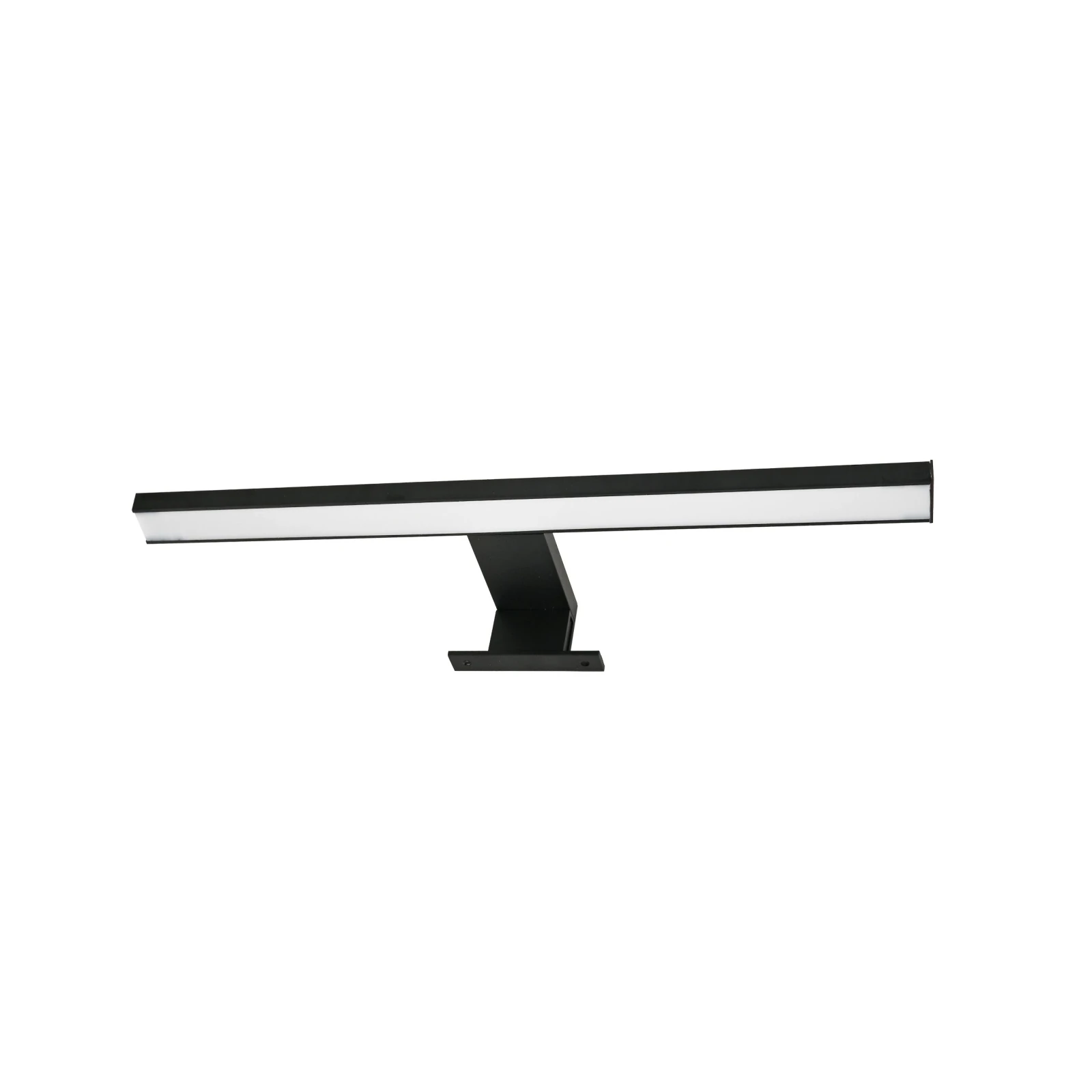 LEITO LED sieninis šviestuvas 40 cm, juodas