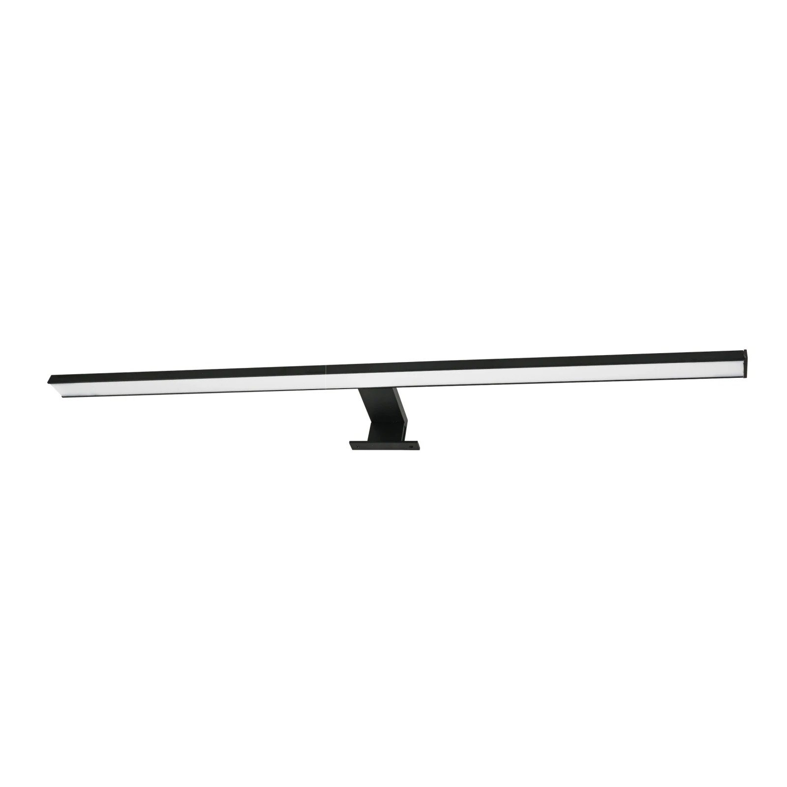 LEITO LED sieninis šviestuvas 80 cm, juodas