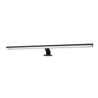 LEITO LED sieninis šviestuvas 80 cm, juodas - Nuotrauka 1