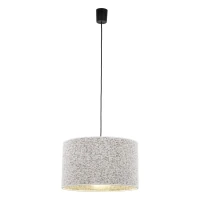 VELLUM pendant light 38 cm – textured shade, black, multicolour - Image 7
