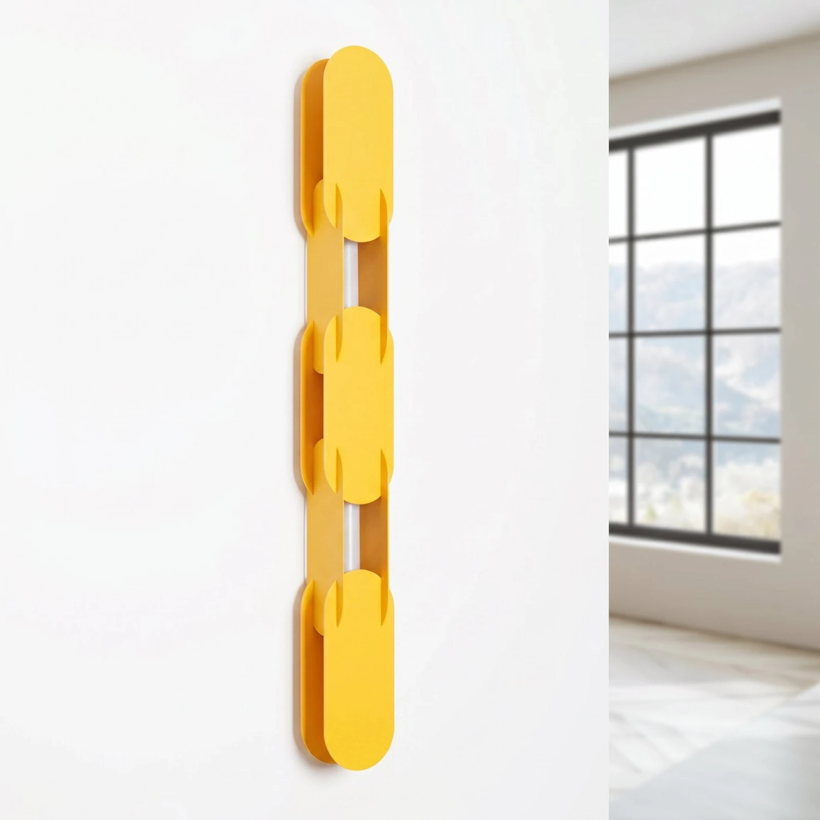 Wall lamp 91 cm - linear, yellow, LED 4000K