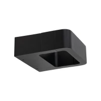 Outdoor wall light 10W – black, IP54, warm LED - Image 6