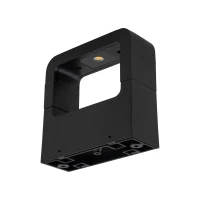 Outdoor wall light 10W – black, IP54, warm LED - Image 7