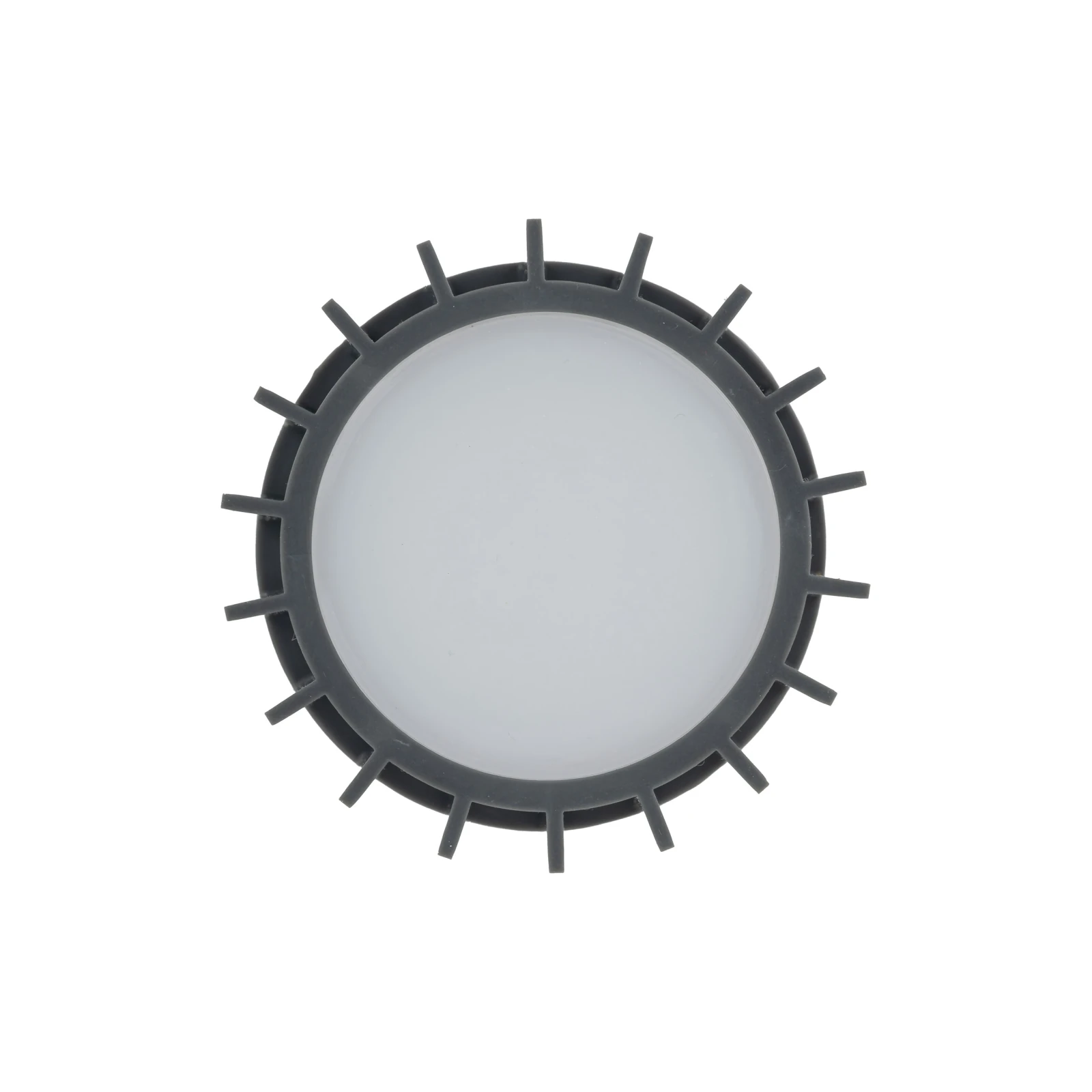 Outdoor ceiling light 1 x E27 – cylindrical, grey, IP54